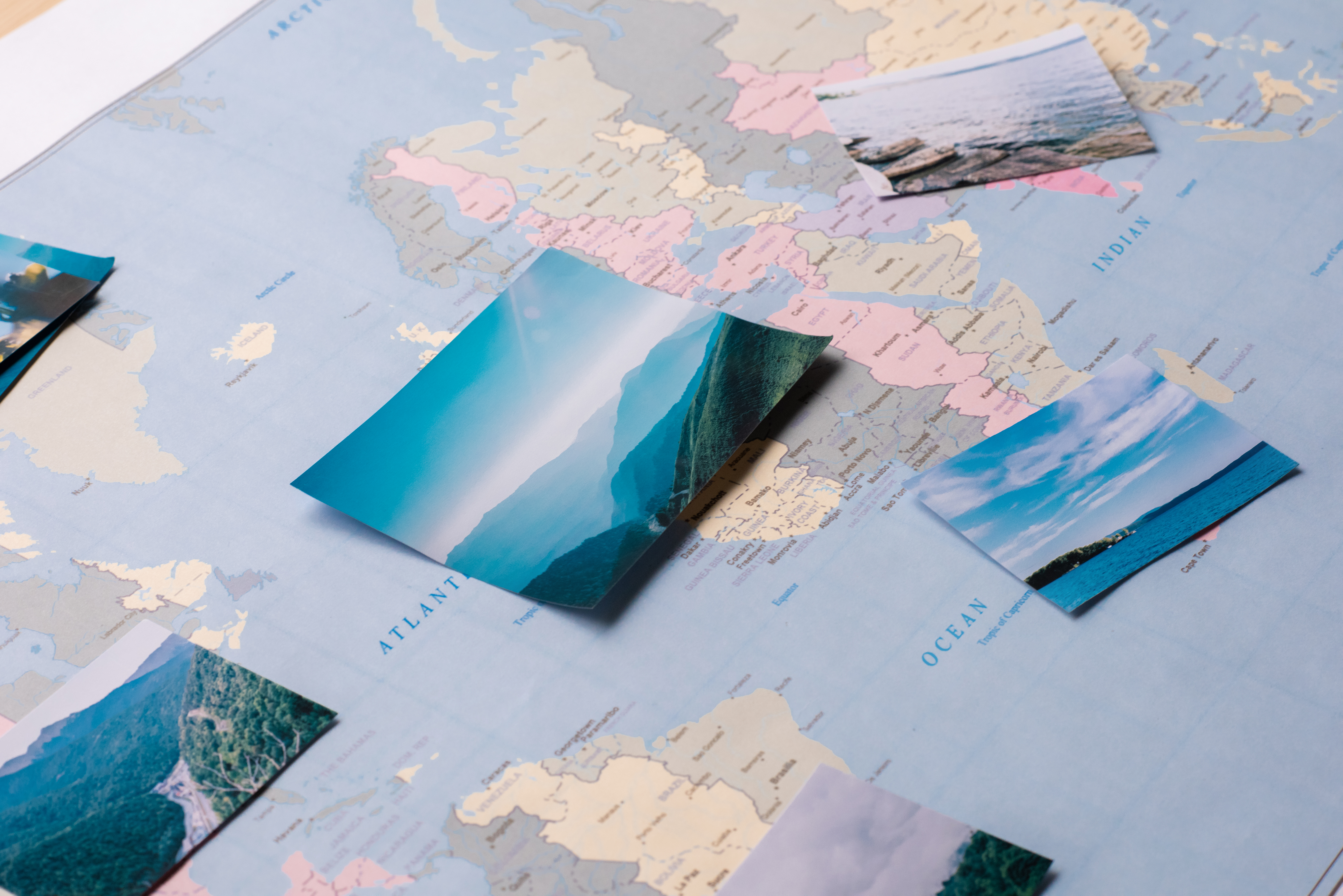 International travel fishing